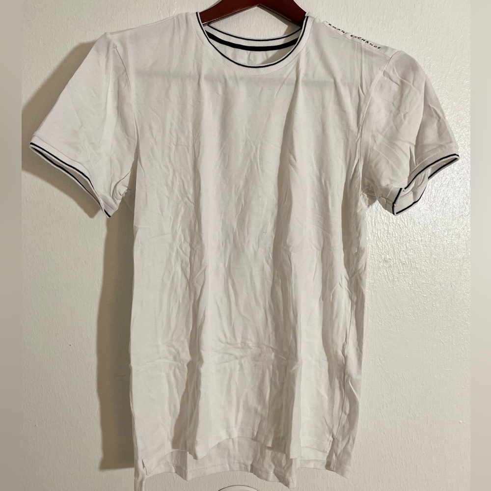 Armani exchange white shirt